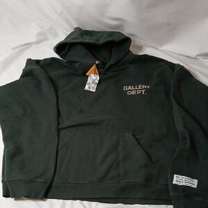 Gallery Dept 90s Logo Hoodie Vintage Black